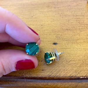 Kate Spade Green Stud Earrings